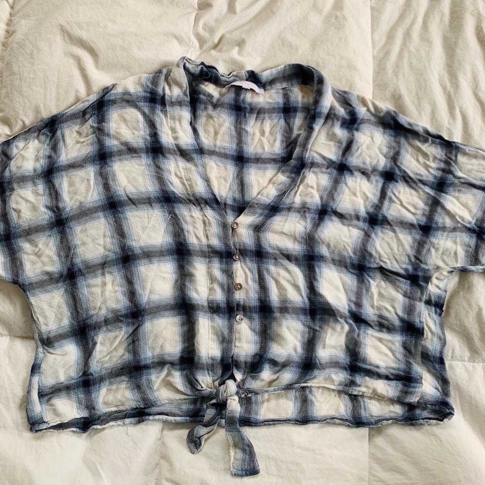 Plaid Crop Top